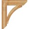 Ekena Millwork Thorton Slat Rough Sawn Bracket, Western Red Cedar, 6"W x 30"D x 34"H BKT06X30X34THR06RWR - alternate 2